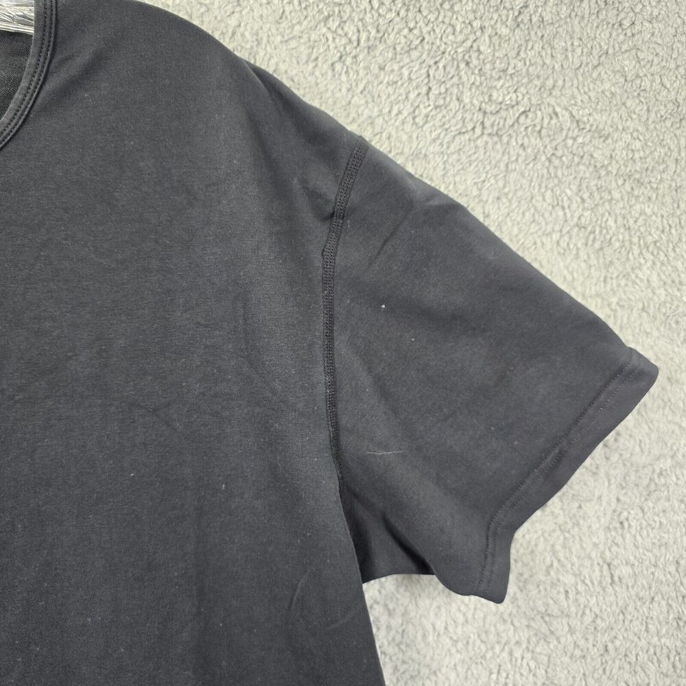 BYLT Drop Cut Performance Men's Black Short Sleeve T-Shirt Size L - Picture 4 of 11